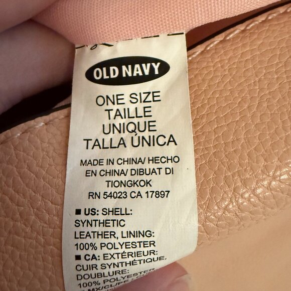 Old Navy Crossbody Saddle Bag in Pink - Picture 7 of 7